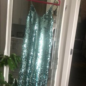 Free People Sequin Mermaid Dress